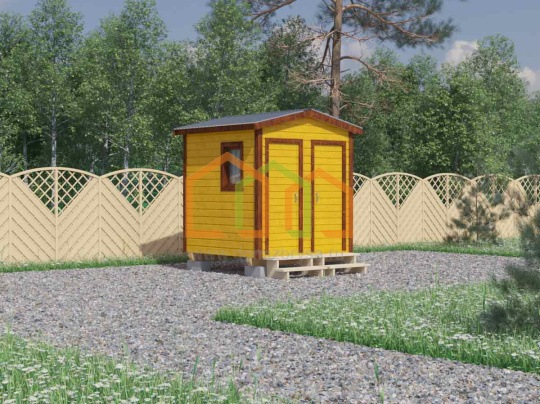 Хозблок для дачи Аврора (С)